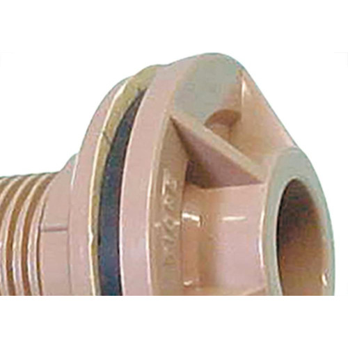 Adaptador  C/Flange Pvc Tigre 1 Marrom