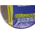 Fio Cabo Auto Cobrecom 100mts 2,5mm Marrom