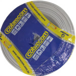 Fio Cabo Auto Cobrecom 100mts 4,0mm Cinza