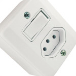 Sistema X Radial Branco 1S+1T 20A C/Cx1902216