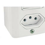 Sistema X Radial Branco 1S+1T 20A C/Cx1902216