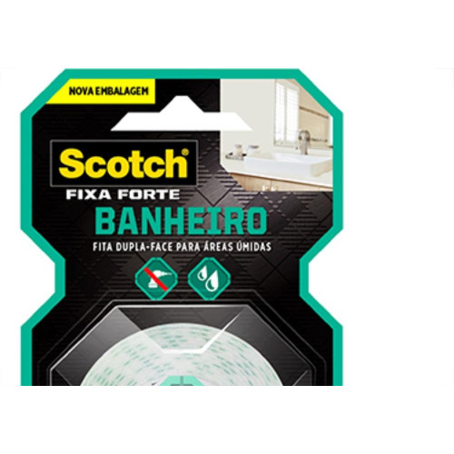 Fita Dupla-Face 3M Banheiro 24Mmx1,5 Mt