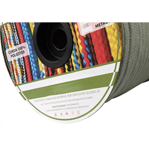 Corda Poliest.Firmeza Branco 08Mm-240Mt Carr