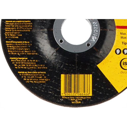 Disco Desbaste Stanley 4.1/2X7/8X6.0
