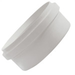 Caps Esgoto Shiva 50Mm Branco - Kit C/10 Unidades