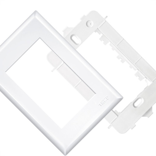 Espelho Placa Fame Evidence 2887 4X2 3 Modulo