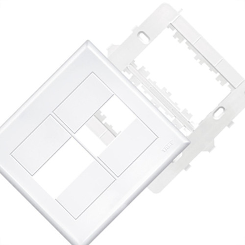 Espelho Placa Fame Evidence 2891 4X4 2 Modulo