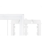 Espelho Placa Fame Evidence 2893 4X4 6 Modulo