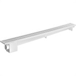 Ralo Linear Modulavel Herc 70Cm Branco C/Sif