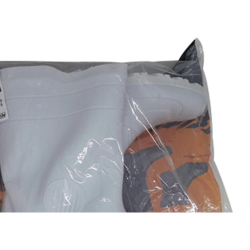 Bota Galocha Pega Forte Branco Cano Medio N.44