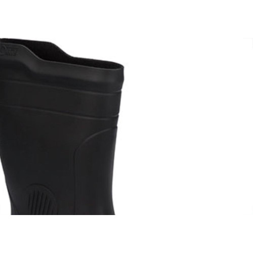 Bota Galocha Pega Forte Preto/Amarelo Cano Medio N.44