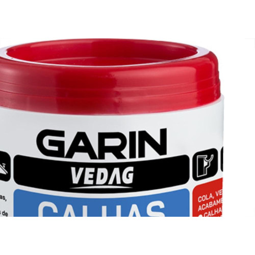 Vedacalha Vedag 450Gr Cinza Pote Garin