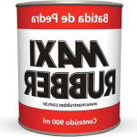 Batida De Pedra Maxi Rubber Preto 900Ml