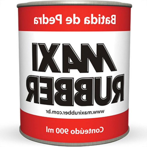 Batida De Pedra Maxi Rubber Preto 900Ml