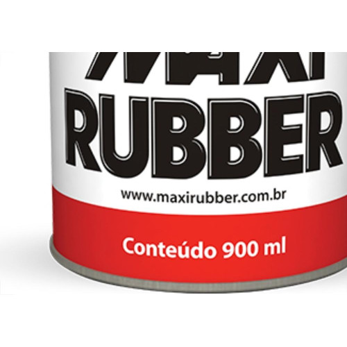 Batida De Pedra Maxi Rubber Preto 900Ml