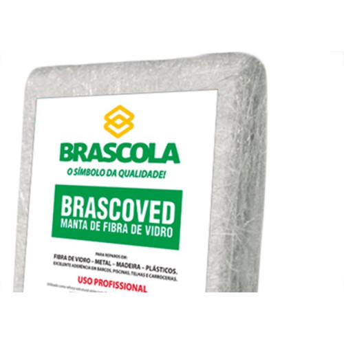 Manta Fibra De Vidro Brascola 300G
