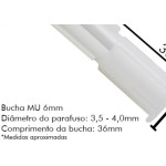Bucha Fix.Sfor Mu 06 C/1000 P/Tijolo Fur