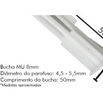 Bucha Fix.Sfor Mu 08 C/500 P/Tijolo Fur