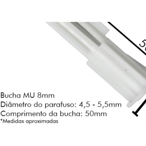 Bucha Fix.Sfor Mu 08 C/500 P/Tijolo Fur