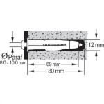 Bucha Fix.Sfor Mu 12 C/125 P/Tijolo Fur