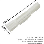 Bucha Fix.Sfor Mu 12 C/125 P/Tijolo Fur