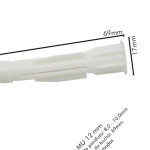 Bucha Fix.Sfor Mu 12 C/125 P/Tijolo Fur