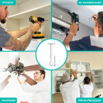 Bucha Drywall Sforbolt 1/4 C/100 C/Par
