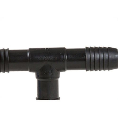 Tee Interno Plasbohn Triplo 3/4 Preto - Kit C/25 Unidades