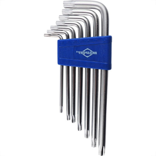 Jogo Chave Torx Lg Brasfort T09 T50 10Pc