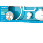 Acessorio P/Banheiro 5Pc Lavello Branco/Cromado Herc