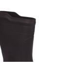 Bota Galocha Pega Forte Preto/Amarelo Cano Medio N.45/46