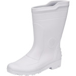 Bota Galocha Pega Forte Branco Cano Medio N.43
