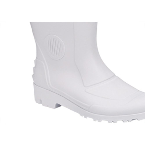 Bota Galocha Pega Forte Branco Cano Medio N.43