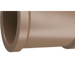Luva PVC Liso Liso Marrom 3/4 Tigre - Kit C/50 Unidades