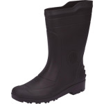 Bota Galocha Pega Forte Preto Cano Medio N.37