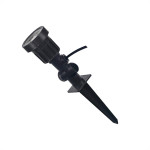 Luminaria Espeto P/Jard Kian Preto Led 5W 3K Bivolt