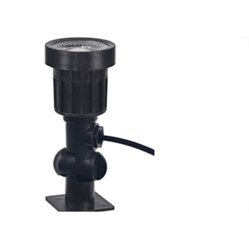 Luminaria Espeto P/Jard Kian Preto-Verde Led 5W Bivolt