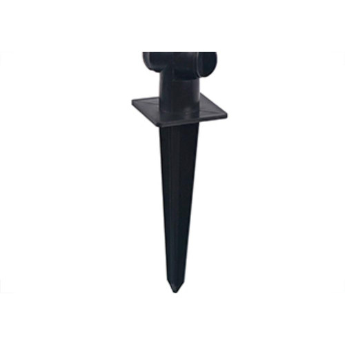Luminaria Espeto P/Jard Kian Preto-Amb Led 5W Bi