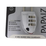 Cadeado Papaiz Segredo Cs23 Prata