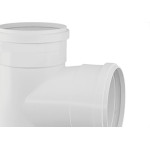 Tee Esgoto Tigre 100 X 75 Branco