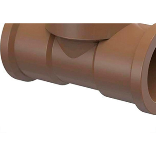 Tee Tigre Llr 3/4 X 3/4 Marrom