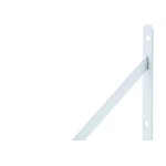 Cantoneira Mao Francesa Hayner Leve Branco 20Cm - Kit C/12 Unidades