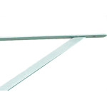 Cantoneira Mao Francesa Hayner Leve Branco 25Cm - Kit C/12 Unidades