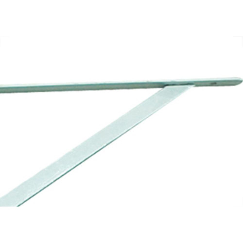 Cantoneira Mao Francesa Hayner Leve Branco 25Cm - Kit C/12 Unidades