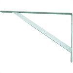 Cantoneira Mao Francesa Hayner Forte Branco 50Cm - Kit C/12 Unidades