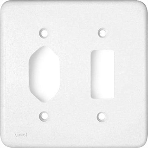 Espelho Placa Radial Pollar 1702025 4X4 1S+1T2P+T
