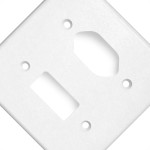 Espelho Placa Radial Pollar 1702025 4X4 1S+1T2P+T