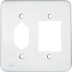 Espelho Placa Radial Pollar 1702027 4X4 3S+1T2P+T