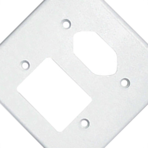 Espelho Placa Radial Pollar 1702027 4X4 3S+1T2P+T