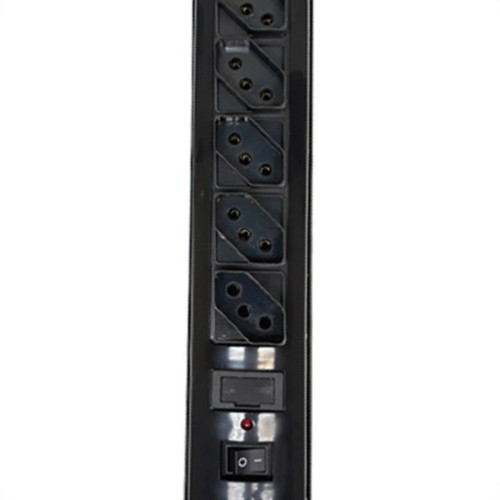 Filtro Linha Radial 5 Tomada  Bivolt Preto